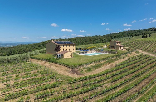 San Gimignano Villa | Villa Il Caggio - Villa with pool near san Gimignano in Tuscany