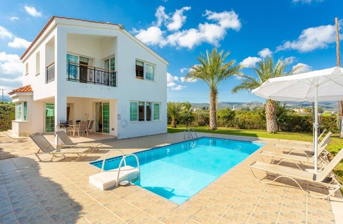 Latchi Villa | Villa Iliada Large Private Pool Walk to Beach A C Wifi Car Not Required - 2143