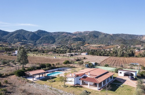 Cannonau di Sardegna Wine Area Villa | Villa "Is Carcuris" with Mountain View, Private Pool & Wi-Fi