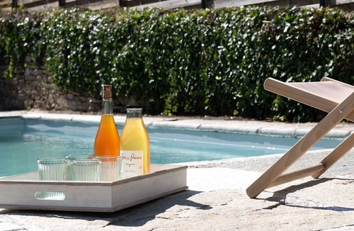 Saint-Cast-le-Guildo Villa | VILLA KER JEAN, 8 PERSONS, SEA VIEW, 5 MINUTES WALK FROM THE BEACH, SWIMMING POOL 3x6