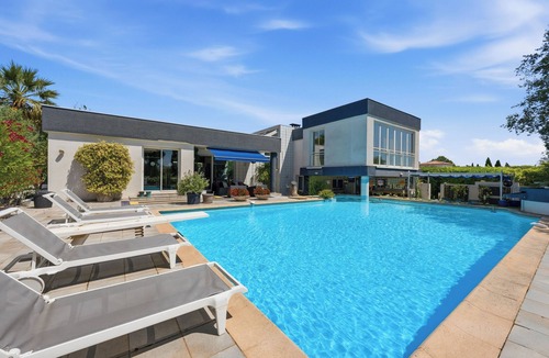 Villetelle Villa | Villa KeyWest 4★ · Piscine 14m · Gym · Architecte