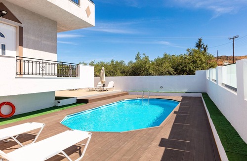 Lameriana Villa | Villa Kounoupas, with pool & views, near the beach