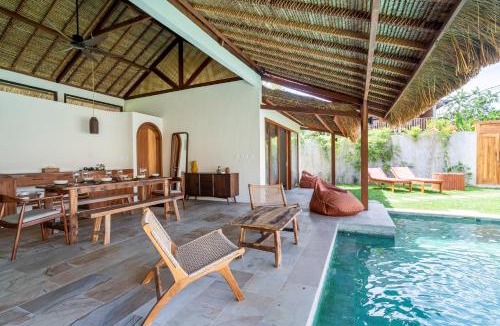 Gili Air Villa | Villa Krilu - Spacious private 2-bedroom & pool