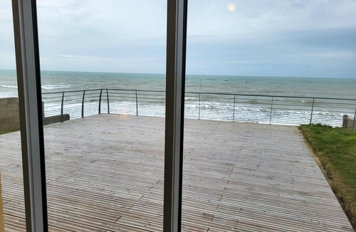 Pirou Villa | Villa 'L'hermitage, Front De Mer' with Sea View, Private Terrace and Wi-Fi