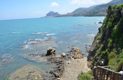 Mazzaforno Villa | Villa La Mimosa Gialla, Residence with private access to the sea