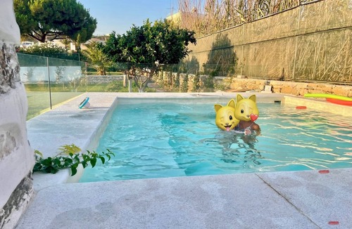 Posidonia Villa | Villa Loretta: Pool, Jacuzzi & Organic Garden. 2 min from the beach!