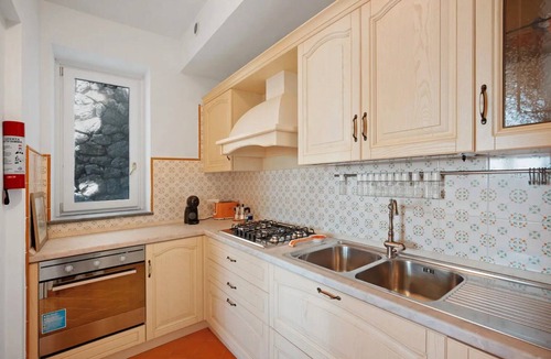 Conca dei Marini Villa | Villa 'Luxury Seaview With Jacuzzi' with Sea View, Wi-Fi and Air Conditioning