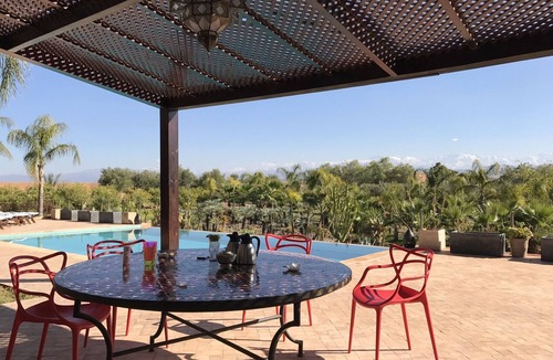Tameslouht Villa | Villa Malika overlooking the Atlas Mountains