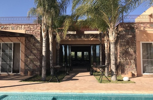 Tameslouht Villa | Villa Malika overlooking the Atlas Mountains