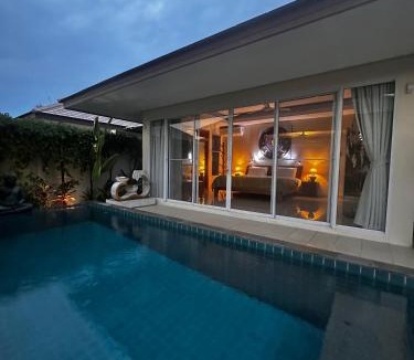 Bophut Villa | Villa mit privatem Pool 50 m zum Strand Ruhiger Luxus in Plai Leam