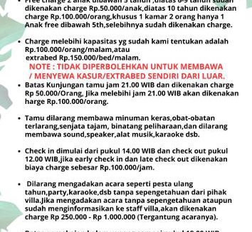 Cangkringan House | Villa Padi Cangkringan