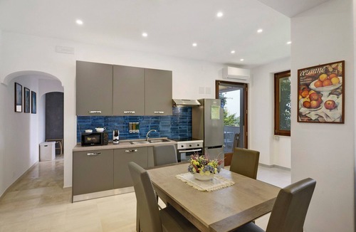 Lacco Ameno Villa | Villa 'Panorama Isola Di Ischia' with Sea View, Wi-Fi and Air Conditioning