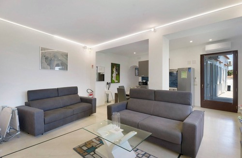 Lacco Ameno Villa | Villa 'Panorama Isola Di Ischia' with Sea View, Wi-Fi and Air Conditioning