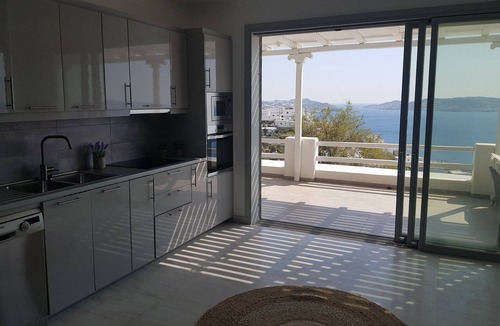 Agios Stefanos Apartment | Villa Panoramic View