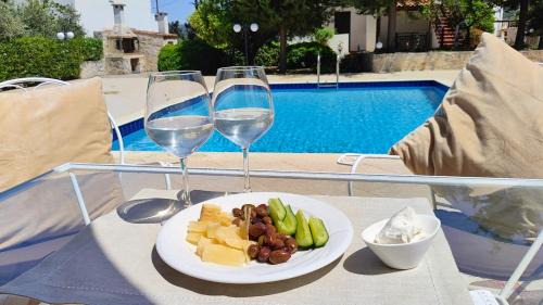 Douliana Villa | Villa Penelope Stone Retreat with Pool in Crete