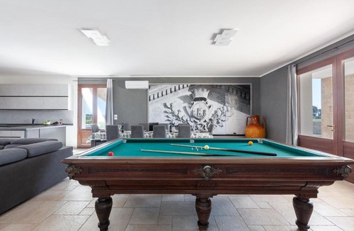Sogliano Cavour Villa | Villa piscina idromassaggio sauna biliardo m860