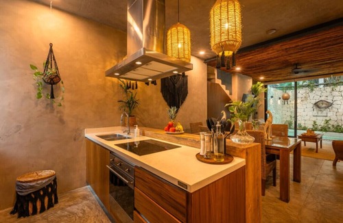 Zama House | Villa/Private Pool/Bar/6 min Beach-2 Min Cenote