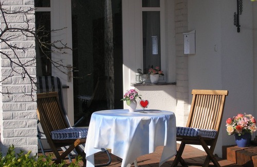 Koserow Apartment | Villa Romantica App. Terrace, beach chair, sun loungers - Villa Romantica