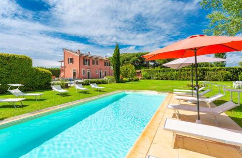 San Giuliano Terme Villa | Villa Rossa Large Private Pool WiFi