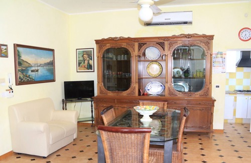 Lido Marini Villa | Villa 'Santoro' with Private Terrace, Balcony and Air Conditioning
