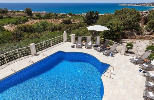 Kissonerga Villa | Villa Sarah - Spacious Villa, Private Pool, Amazing Views!