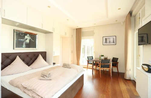Hohe Dune Apartment | Villa Schmidt Apartments - Strandhaus direkt am Meer mit Sauna, Sport und Dünengarten - Deluxe