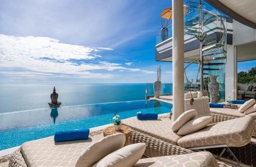 Lamai Villa | Villa Seawadee - luxurious, award-winning design Villa with amazing panoramic seaview