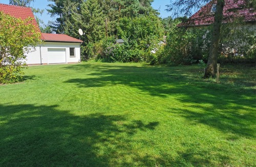Prieros House | Villa Seeidyll - Detached vacation home directly on the lake with sauna
