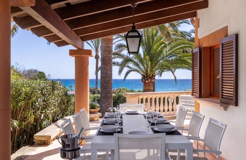 Cala Bona Villa | VILLA SEMBAT with private pool and first line of the sea