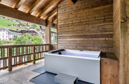 Selva di Val Gardena Apartment | Villa Sofia Apartment 'I' with Mountain View, Private Terrace and Wi-Fi