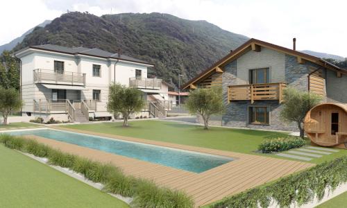 Dervio Villa | Villa Sunrise - Luxury property with pool & large private garden, few steps from the beach, ideal for families and people with mobility issues