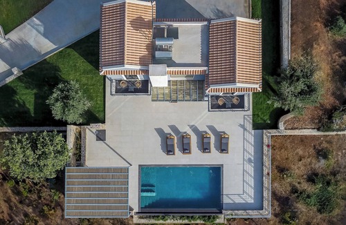 Limni Villa | Villa Sunset Bliss| private pool - country views