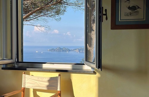 Zoagli Villa | Villa surrounded by greenery with sea view over the Gulf of Portofino