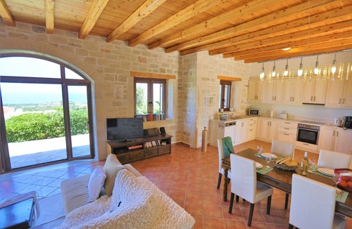 Atsipopoulo Villa | Villa Tara, unforgettable view in a luxurious villa