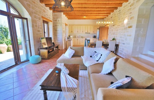 Atsipopoulo Villa | Villa Tara, unforgettable view in a luxurious villa
