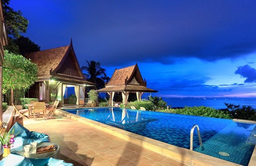 Na Thon Villa | Villa Thai Teak - Private Pool Sea View Villa