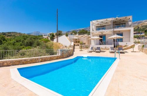 Plakias Villa | Villa Thromila - Panoramic Sea view in South Crete