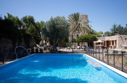 Molfetta Villa | Villa 'Torre Cappavecchia' with Private Pool, Private Terrace, and Air Conditioning