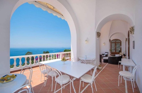 Praiano Villa | Villa Venus: A Seafront 6/8 Bedrooms In The White Diamond On The Amalfi Coast