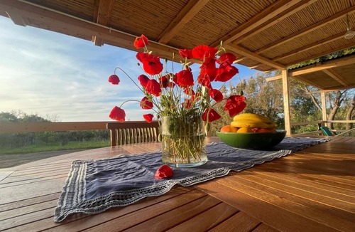 Sorso Villa | Villa Verde with private access to beach and wonderful sea and sunset view