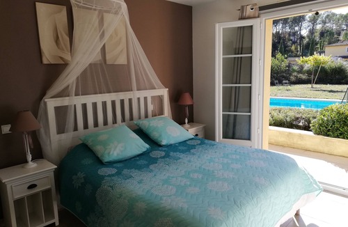Lorgues House | VILLA WITH ALL COMFORTS SUPERB OPEN VIEW HEATED POOL 28C° VERY QUIET FIBER