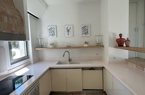 Vallauris House | Villa with pool and exceptional sea view of Cap d'Antibes, without overlooking