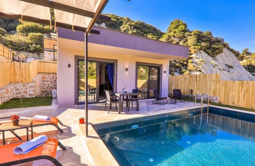Sarıbelen Villa | Villa with Pool and Jacuzzi in Saribelen, Kalkan