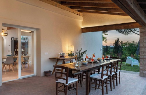 Gambassi Terme House | Villa with pool among Tuscan art cities