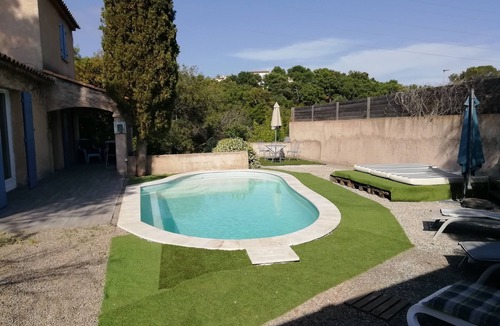 Valescure Villa | Villa with pool on golf course beach road 4 bedrooms 8/10 persons
