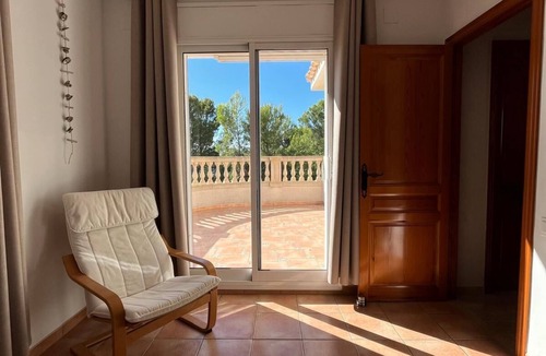 Calafat Villa | Villa with private pool, sandy beach 400m away.