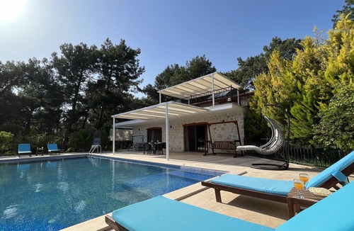 Faralya House | Villa with Private Pool in Wonderful Nature in Kas - AWZ 123