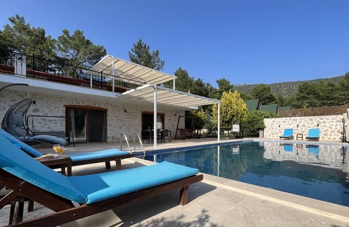 Faralya House | Villa with Private Pool in Wonderful Nature in Kas - AWZ 123
