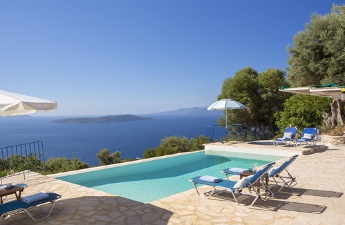 Sivota Villa | Villas Balcony - Lefkada-Travel