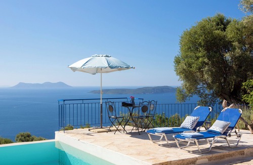 Sivota Villa | Villas Balcony - Lefkada-Travel